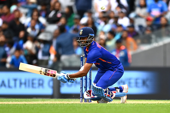 Washington Sundar's 37* in 16 balls propelled India to 306/7 | Getty