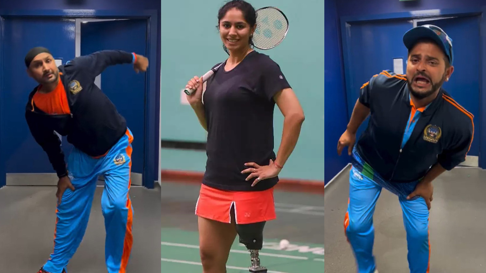 Para-badminton player Manasi Joshi slams Harbhajan Singh, Suresh Raina for ‘mocking disabilities’ in Instagram reel