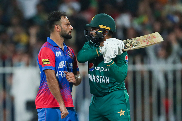 Asif Ali's heated altercation with Fareed Ahmad | Getty