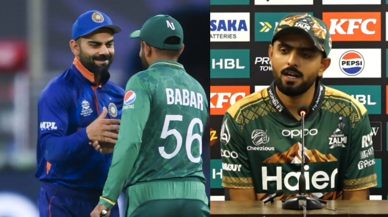 Babar Azam has seemingly gotten fed up with comparison with Virat Kohli | X