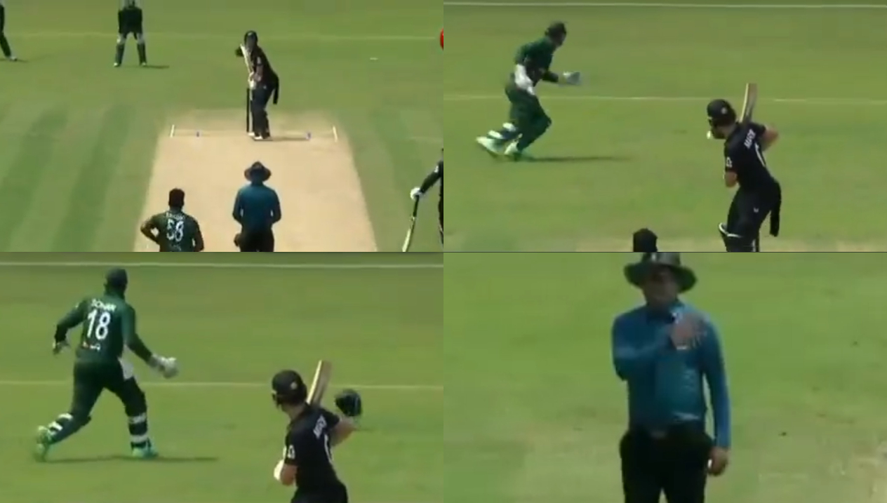 BAN A keeper Nurul Hasan's brain fade moment gave NZ A free 5 runs | X