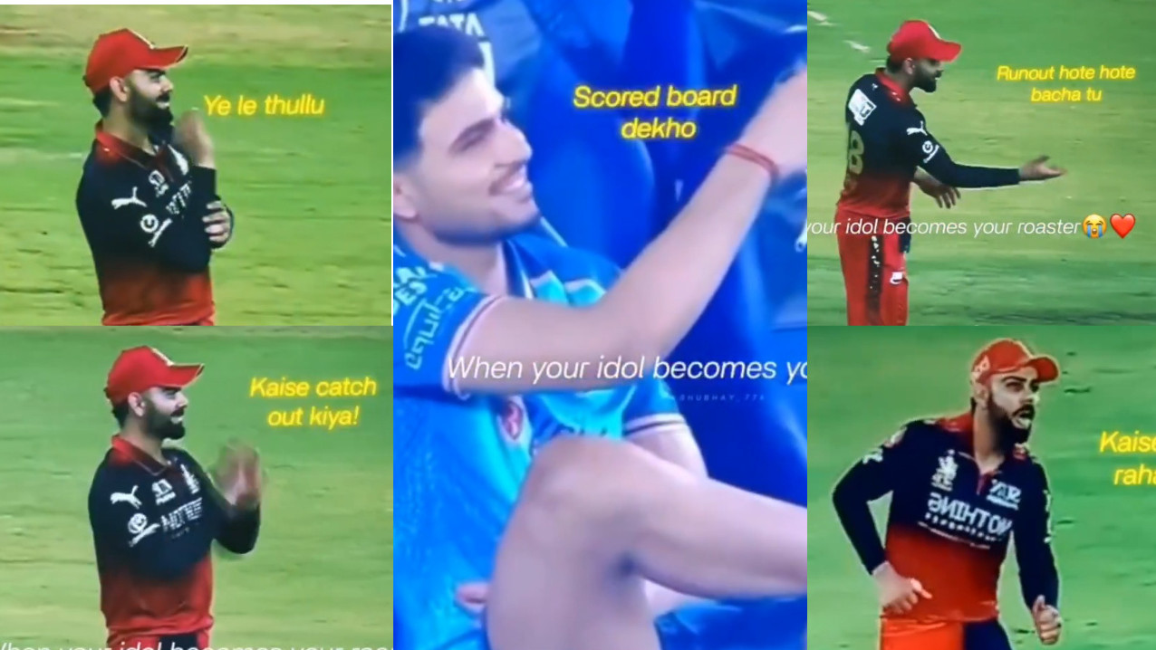 IPL 2026: WATCH- Virat Kohli shows Shubman Gill 'babaji ka thullu'; Gill points towards scoreboard to show who's winning