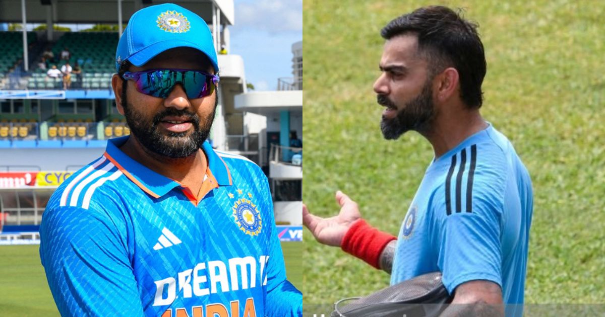 Rohit Sharma and Virat Kohli were rested for the second ODI v WI | Twitter