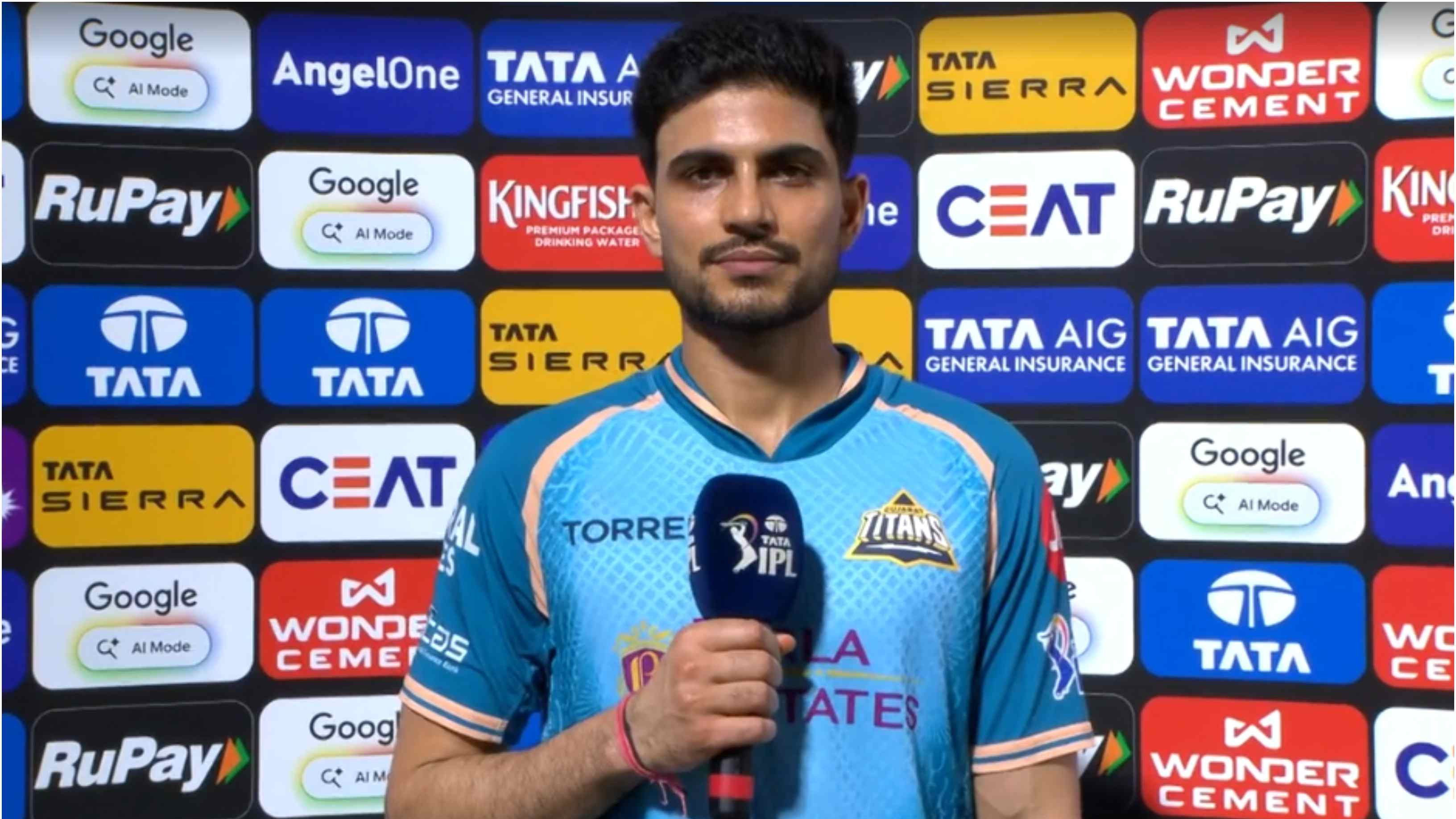 IPL 2026: “200-210 was par score,” Shubman Gill rues dropping 'too many catches' after GT’s loss to KKR
