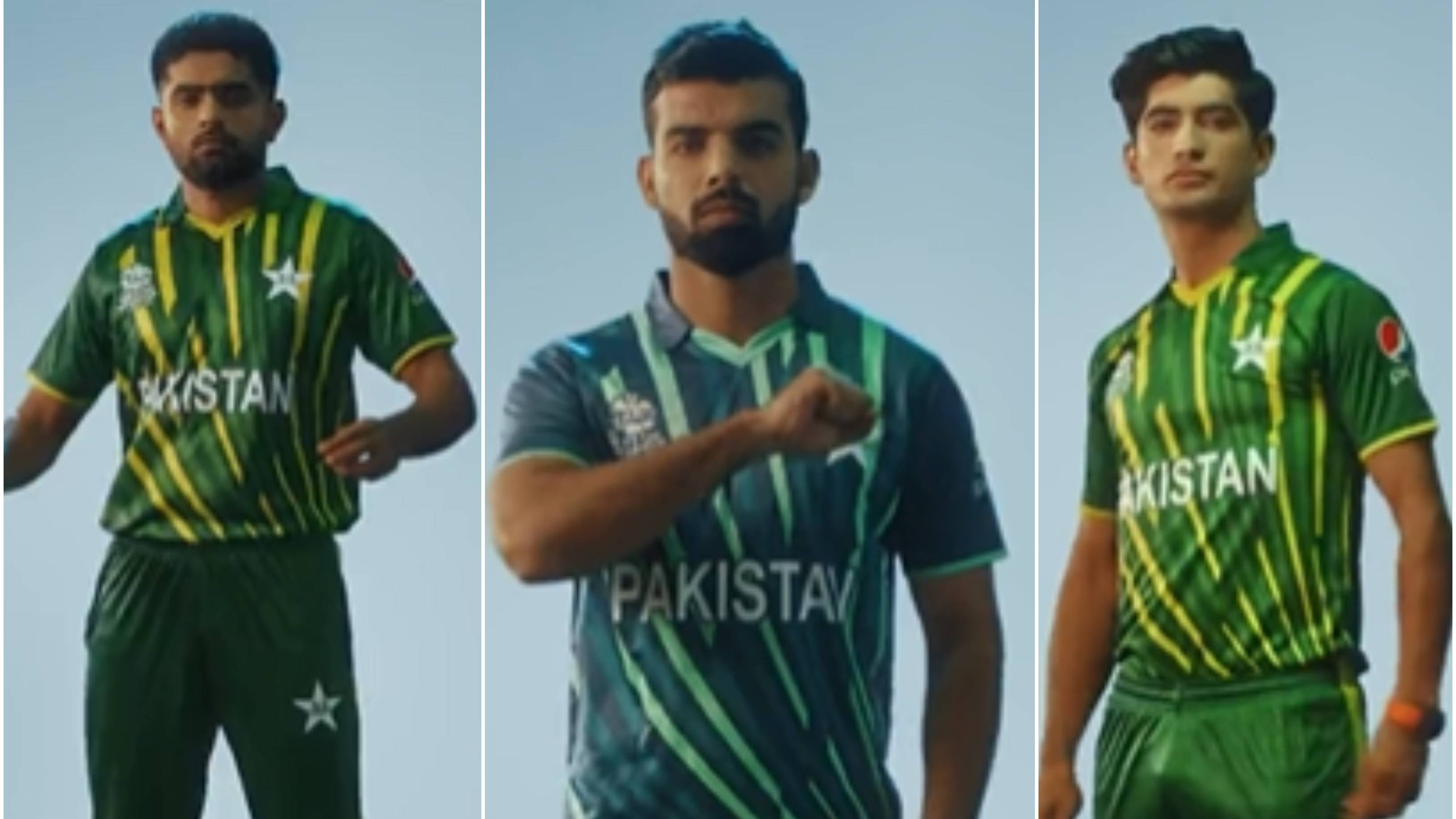 WATCH: PCB unveils Pakistan cricket team’s new jersey ahead of T20 World Cup 2022