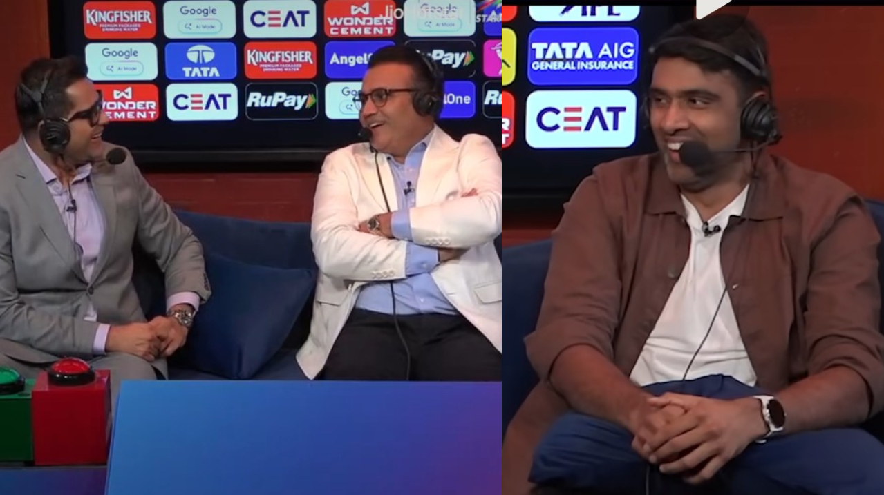 Ashwin made his IPL commentary debut alongside Chopra and Sehwag | Star Sports X