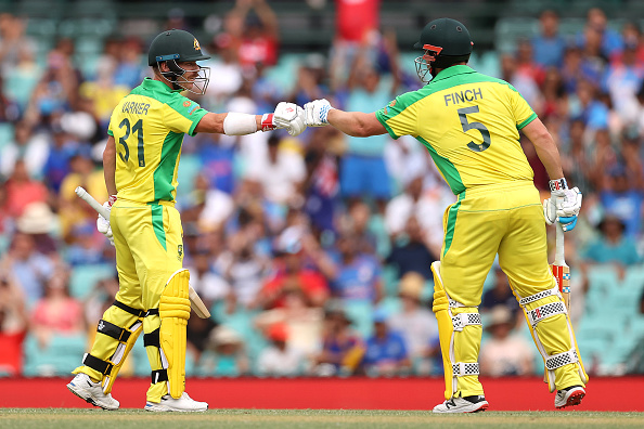 Warner and Finch denied India early wickets in the first two ODIs | Getty