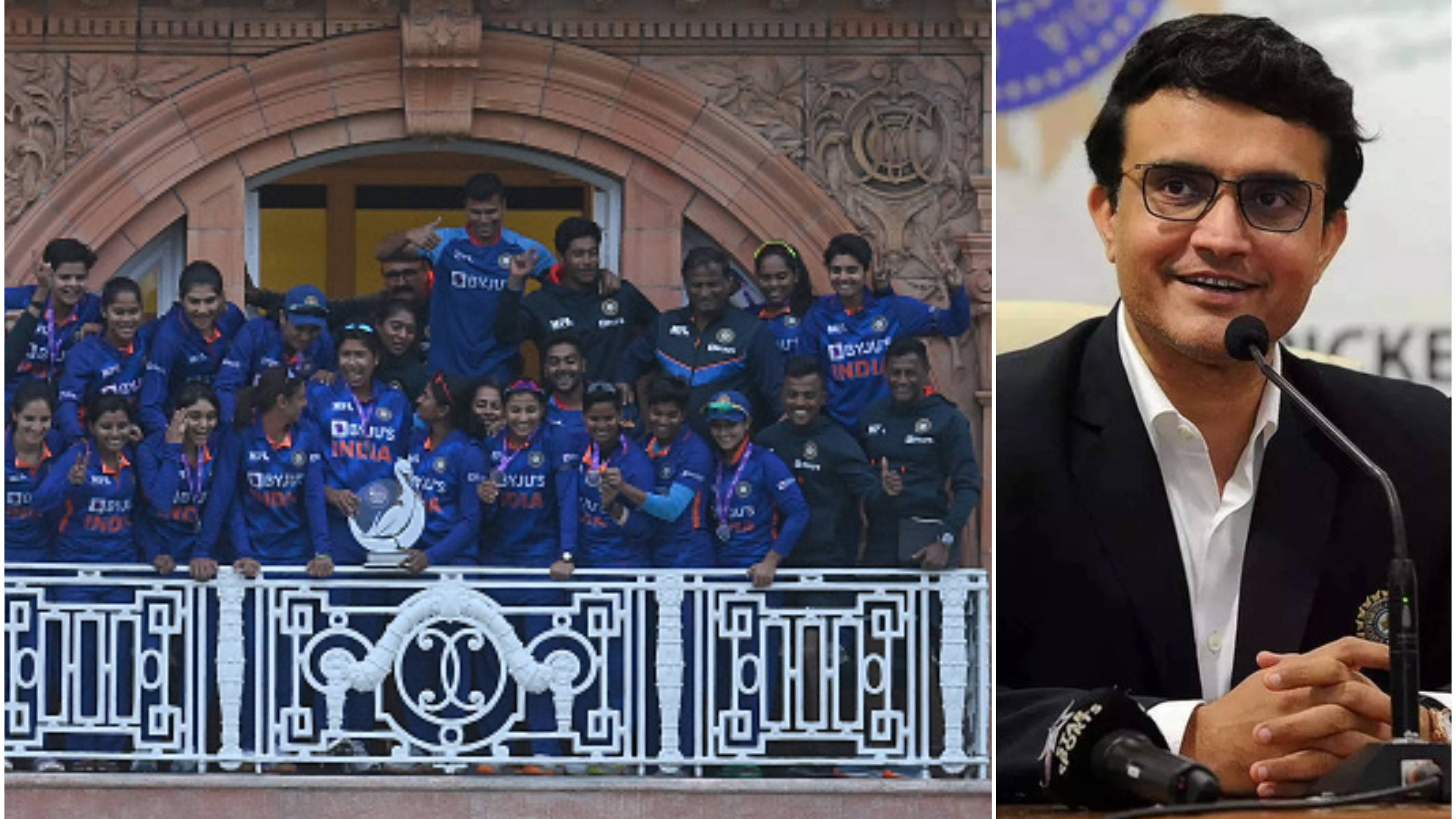 Sourav Ganguly expects Women's cricket in India to reach an 