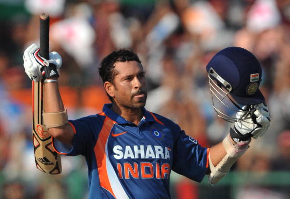 Sachin Tendulkar, the first to hit 200 in men's ODI | Getty