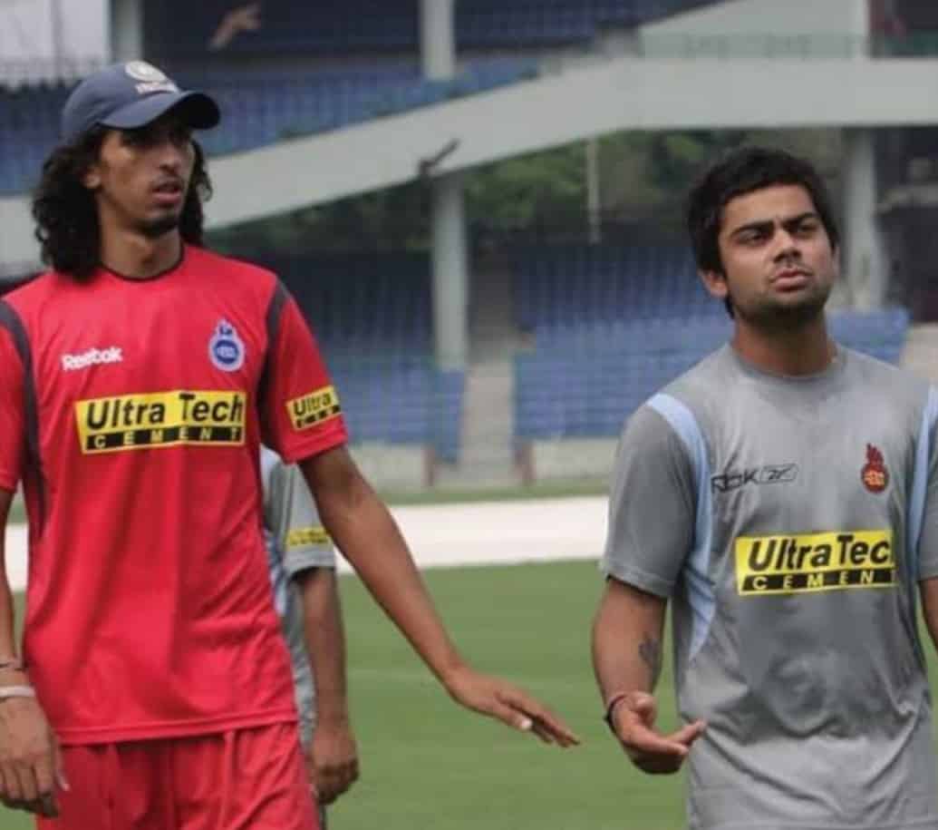 Virat Kohli and Ishant Sharma are friends from their U17 cricket days | Twitter