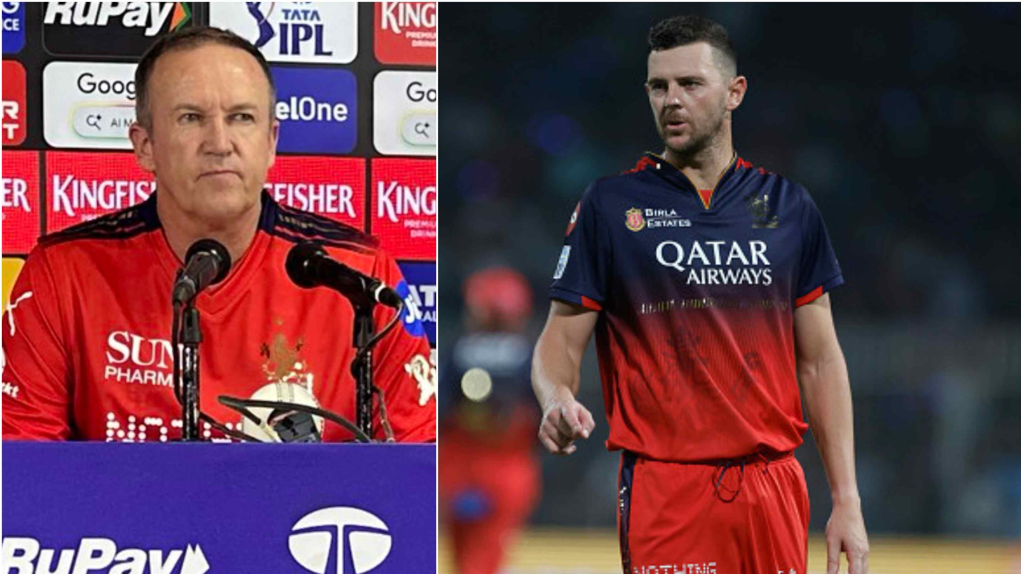 “He won't be ready…,” Andy Flower confirms Josh Hazlewood will miss RCB’s IPL 2026 opener against SRH