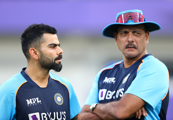 Virat Kohli and Ravi Shastri | GETTY