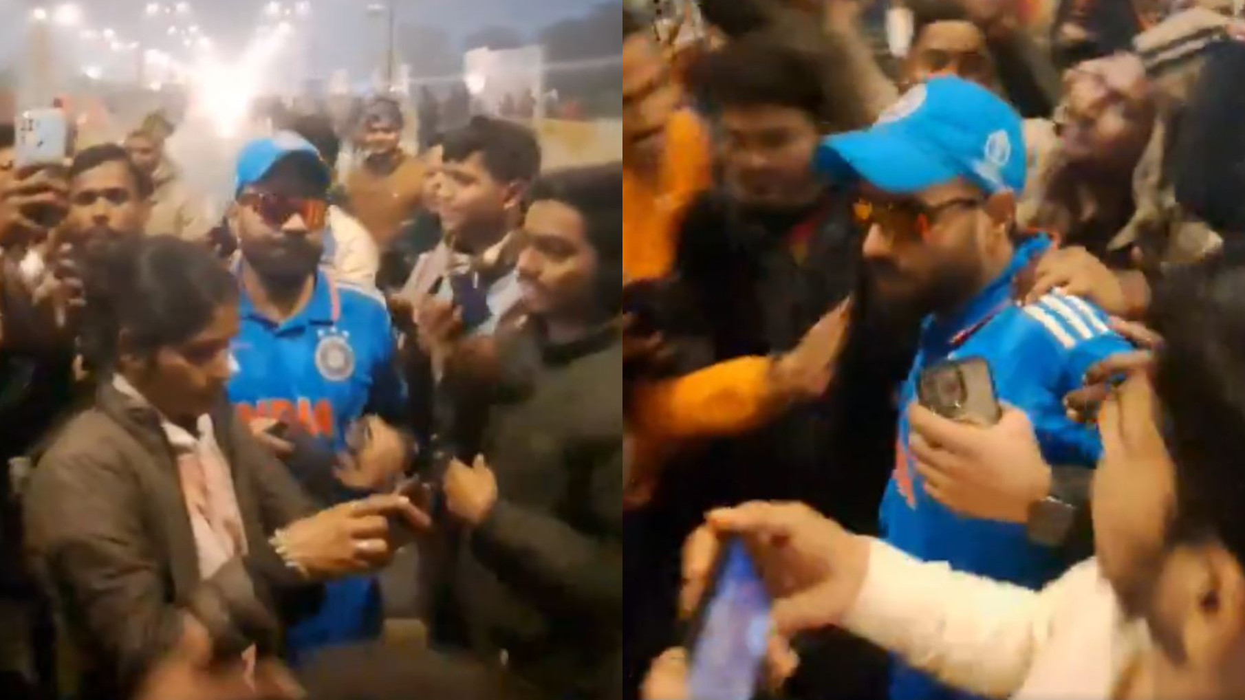 WATCH- Virat Kohli look-alike mobbed for selfies by crowd in Ayodhya