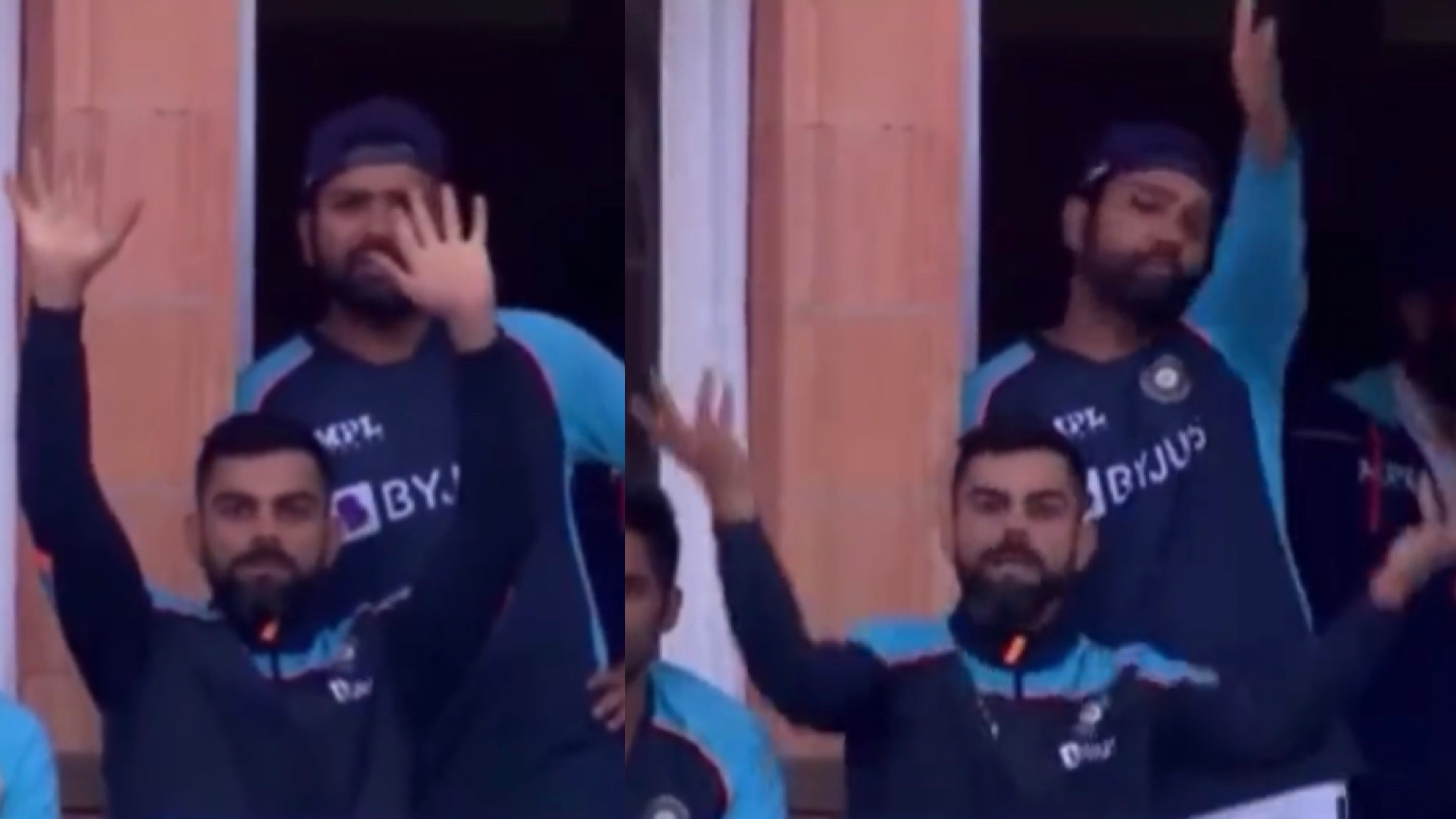 ENG v IND 2021: WATCH - Virat Kohli, Rohit Sharma get agitated about the light situation at Lord's