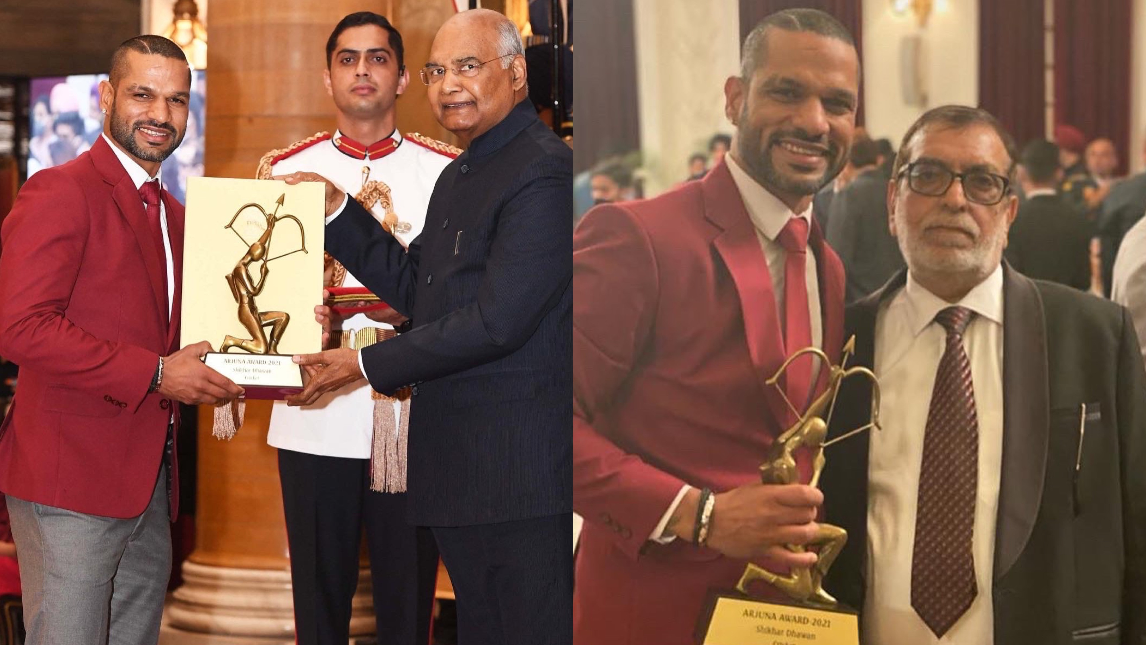 Shikhar Dhawan thanks the people who stood by him in his journey after receiving Arjuna Award
