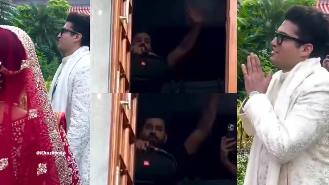 WATCH- ‘Aaj mere yaar ki shaadi hai’- Rohit Sharma dances after gatecrashing couple’s wedding photoshoot  