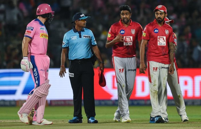 R Ashwin Mankaded Jos Buttler during IPL 2019 | BCCI/IPL