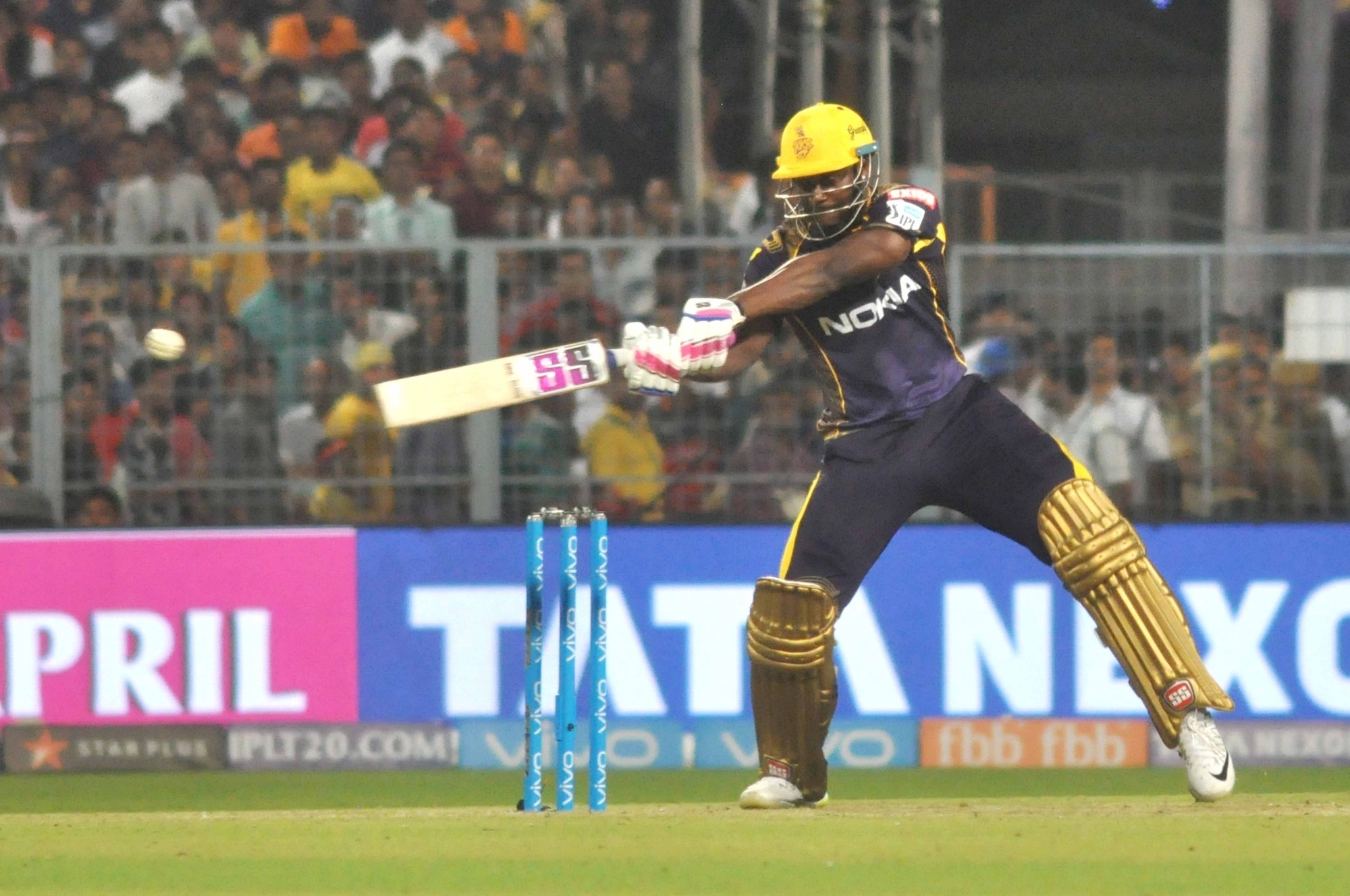 Andre Russell scored 49* off 19 balls | IANS
