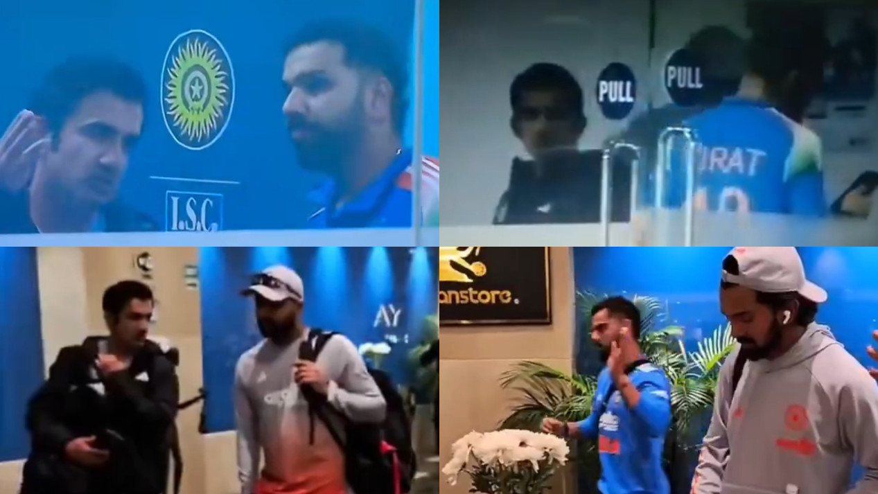IND v SA 2025: WATCH- Kohli ignores Gambhir, refuses to join celebrations at team hotel; Gambhir-Rohit chat intensely