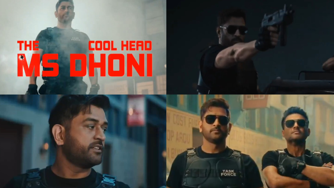 WATCH- MS Dhoni turns actor; features in teaser of R Madhavan starrer “The Chase”