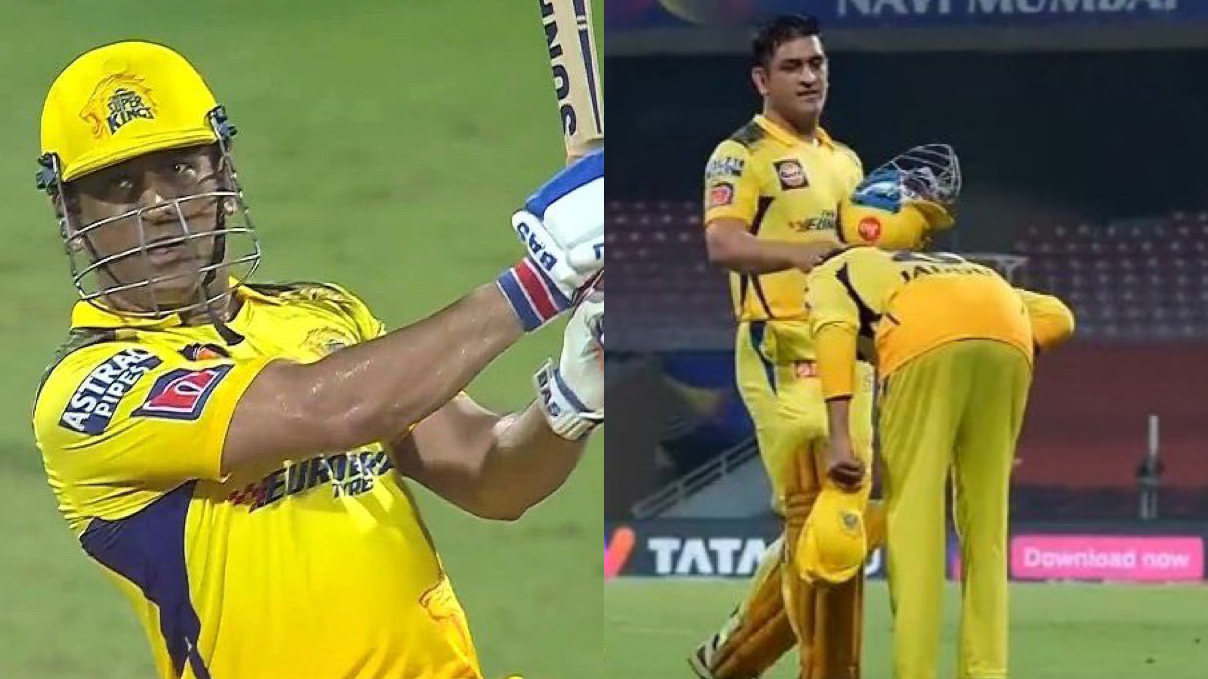 IPL 2022: WATCH - MS Dhoni's great finishing act against MI; Ravindra Jadeja bows down to the former CSK captain