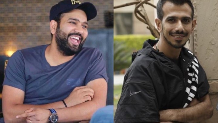 Rohit Sharma tries to be cheeky with Yuzvendra Chahal; gets roasted by the leggie