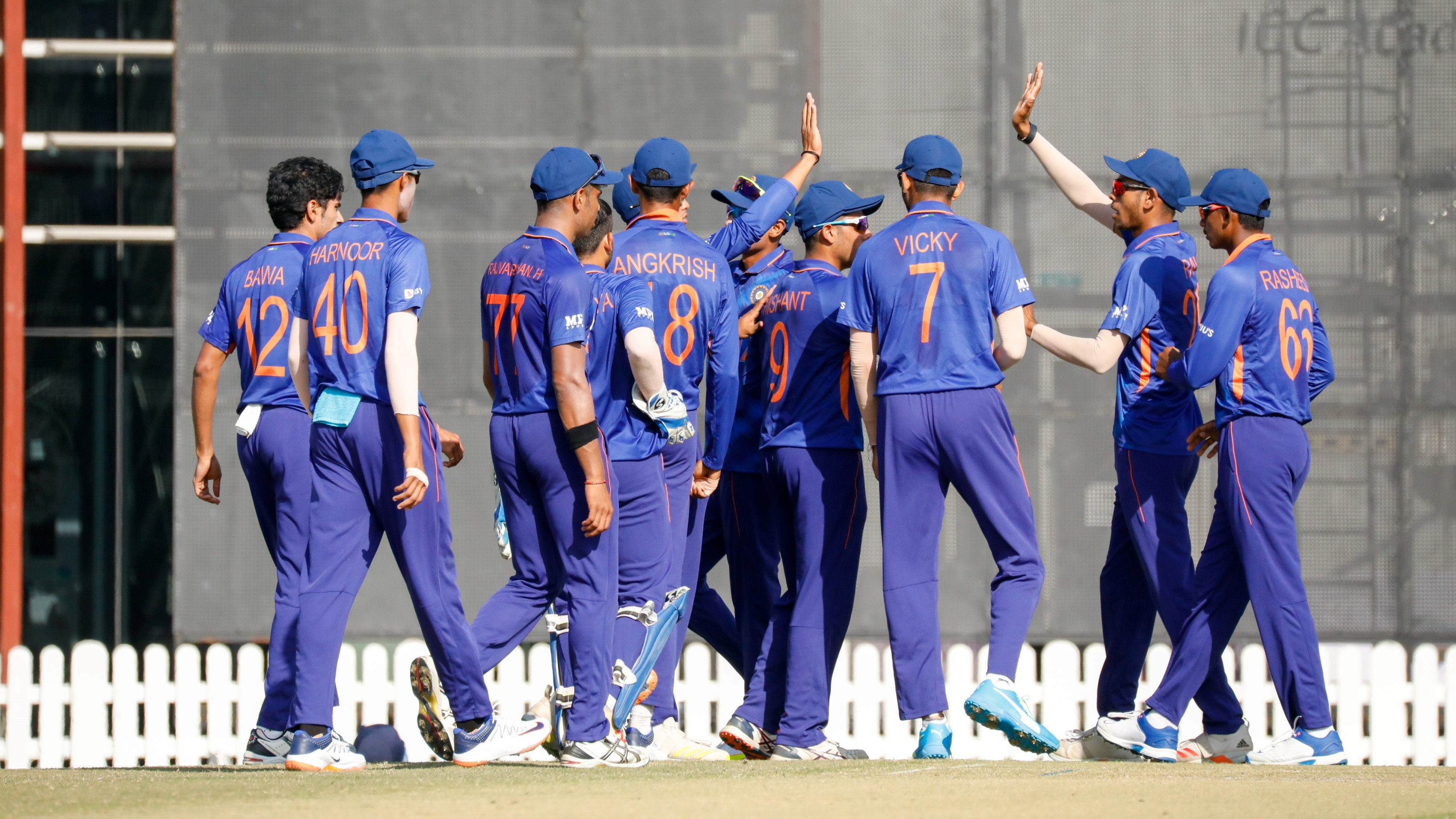 India register four-wicket win over Afghanistan to secure a semi-final spot in U-19 Asia Cup