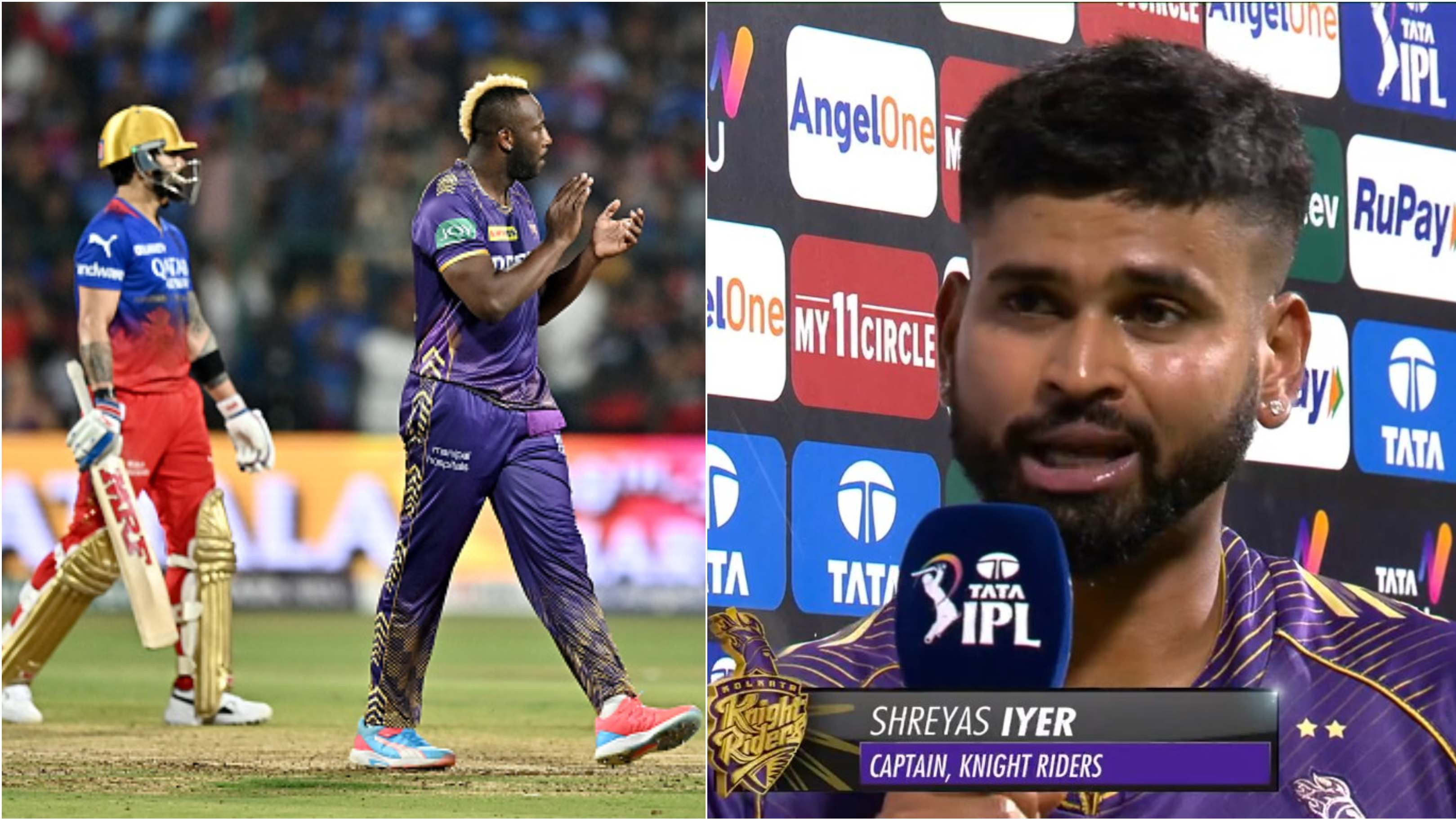 IPL 2024: “He was spot on with his variations…,” Shreyas Iyer hails Andre Russell’s spell against RCB