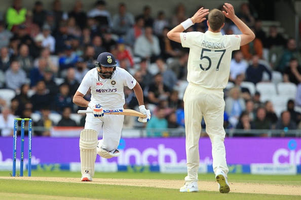 Rohit Sharma  showed great patience in the third Test in Leeds | Getty Images 