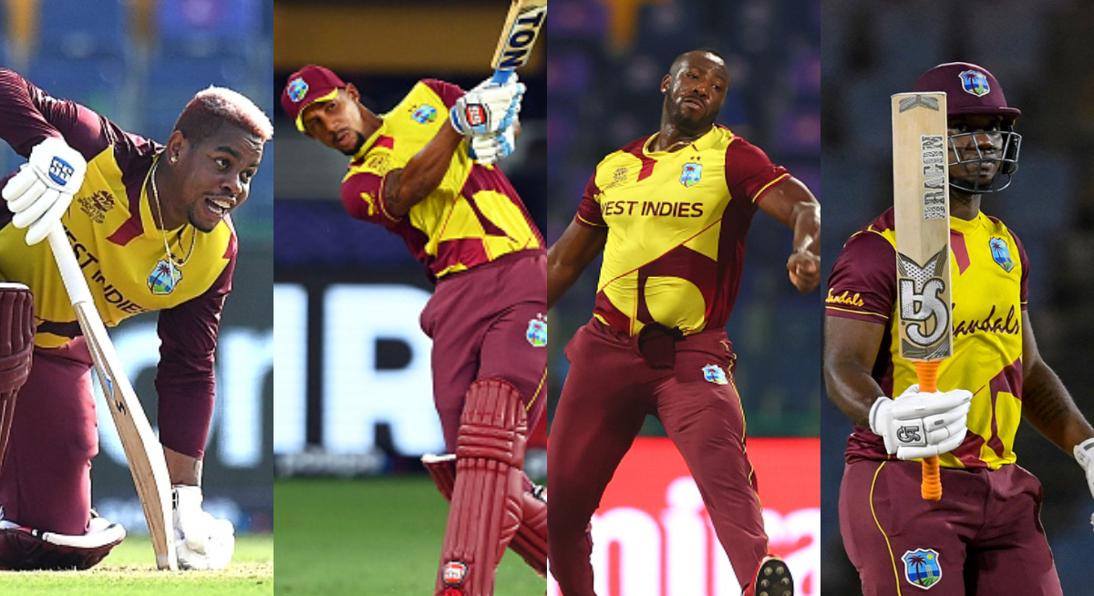 Evin Lewis, Shimron Hetmyer, Andre Russell and Lendl Simmons will miss Pakistan tour | Getty Images