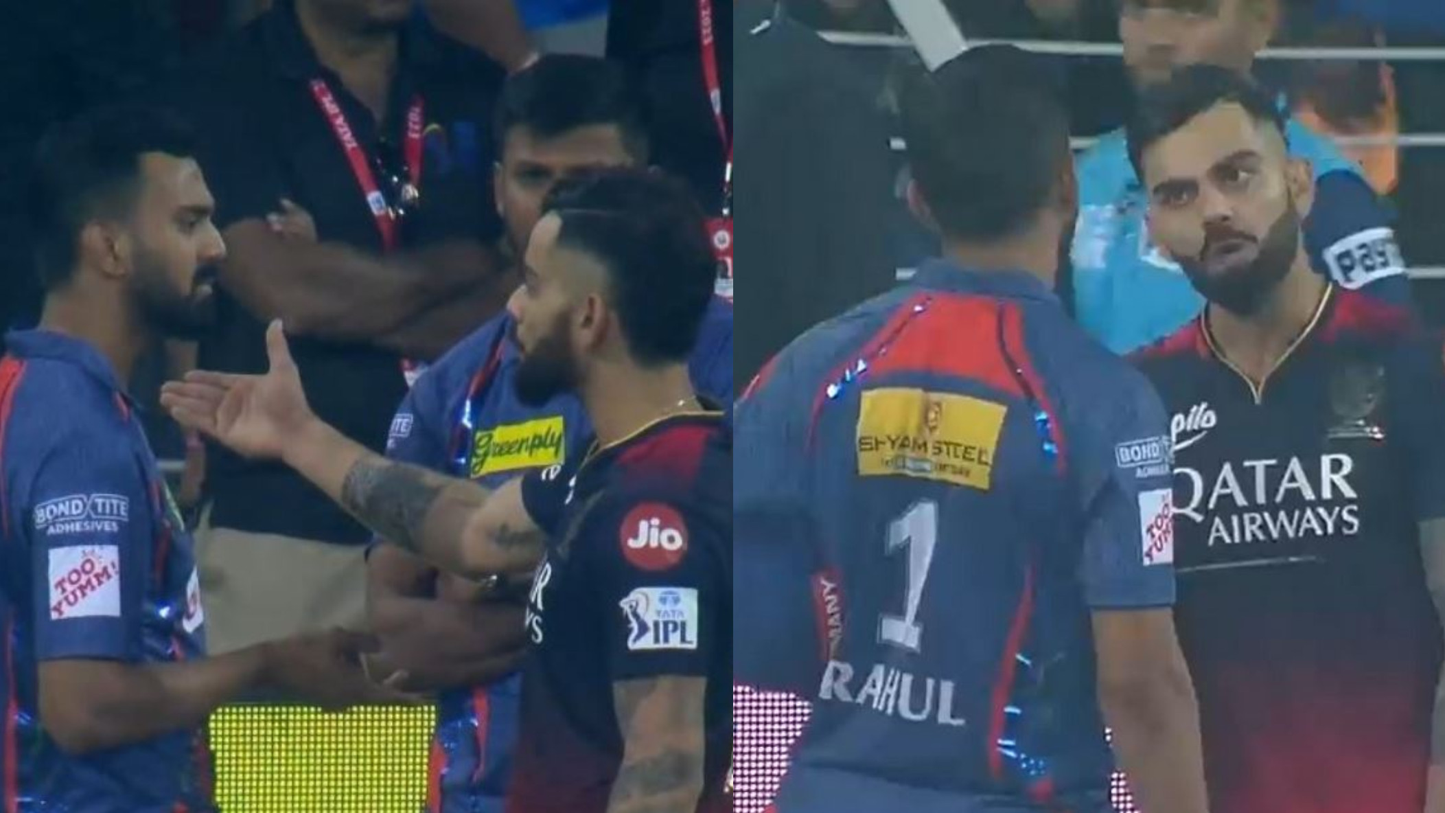 IPL 2023: WATCH- Virat Kohli explains everything to KL Rahul who listens patiently; Fans react