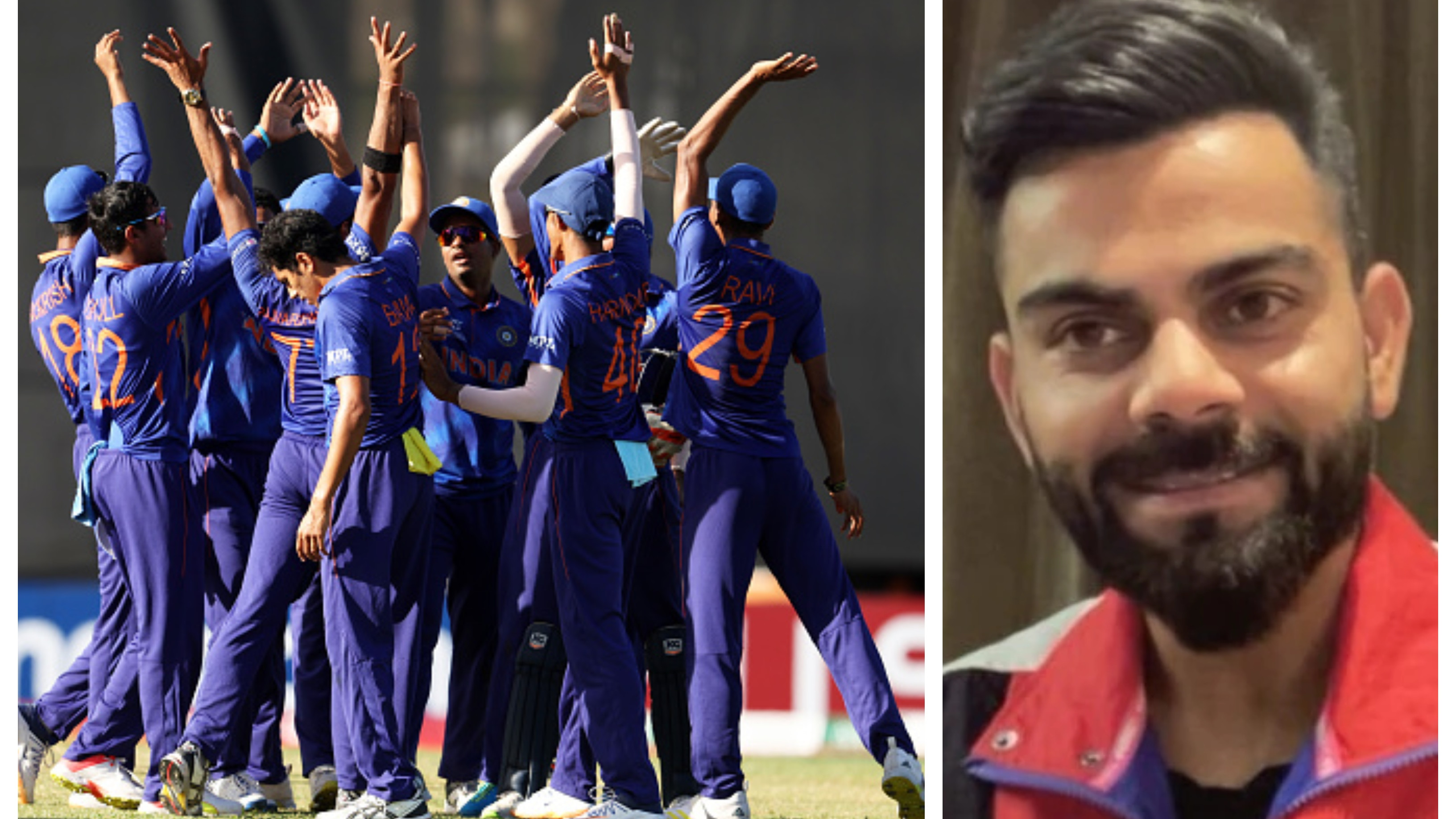 U19 CWC 2022: Virat Kohli interacts with India’s U-19 cricketers ahead of all-important final