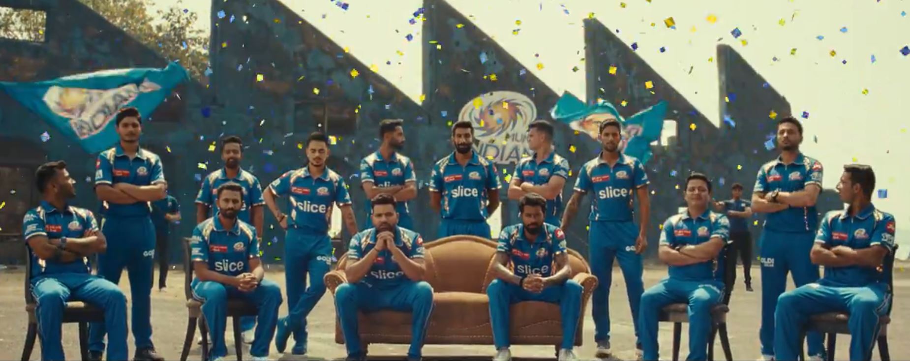 Rohit Sharma and Hardik Pandya together in MI team video | MI X