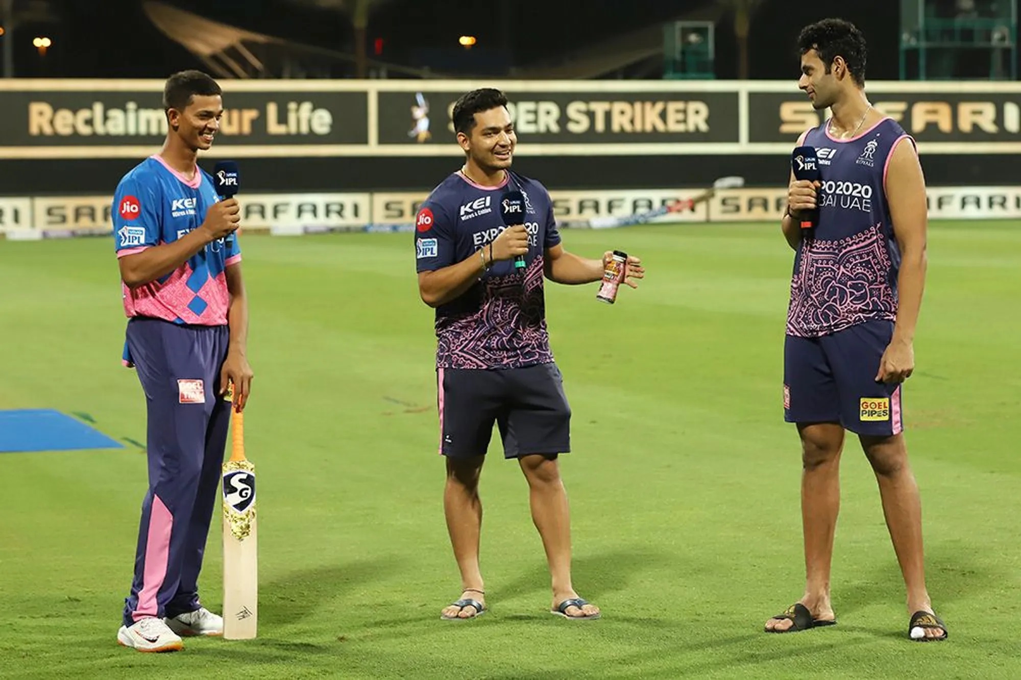Yashasvi Jaiswal,  Anuj Rawat, and Shivam Dube | IPL/BCCI