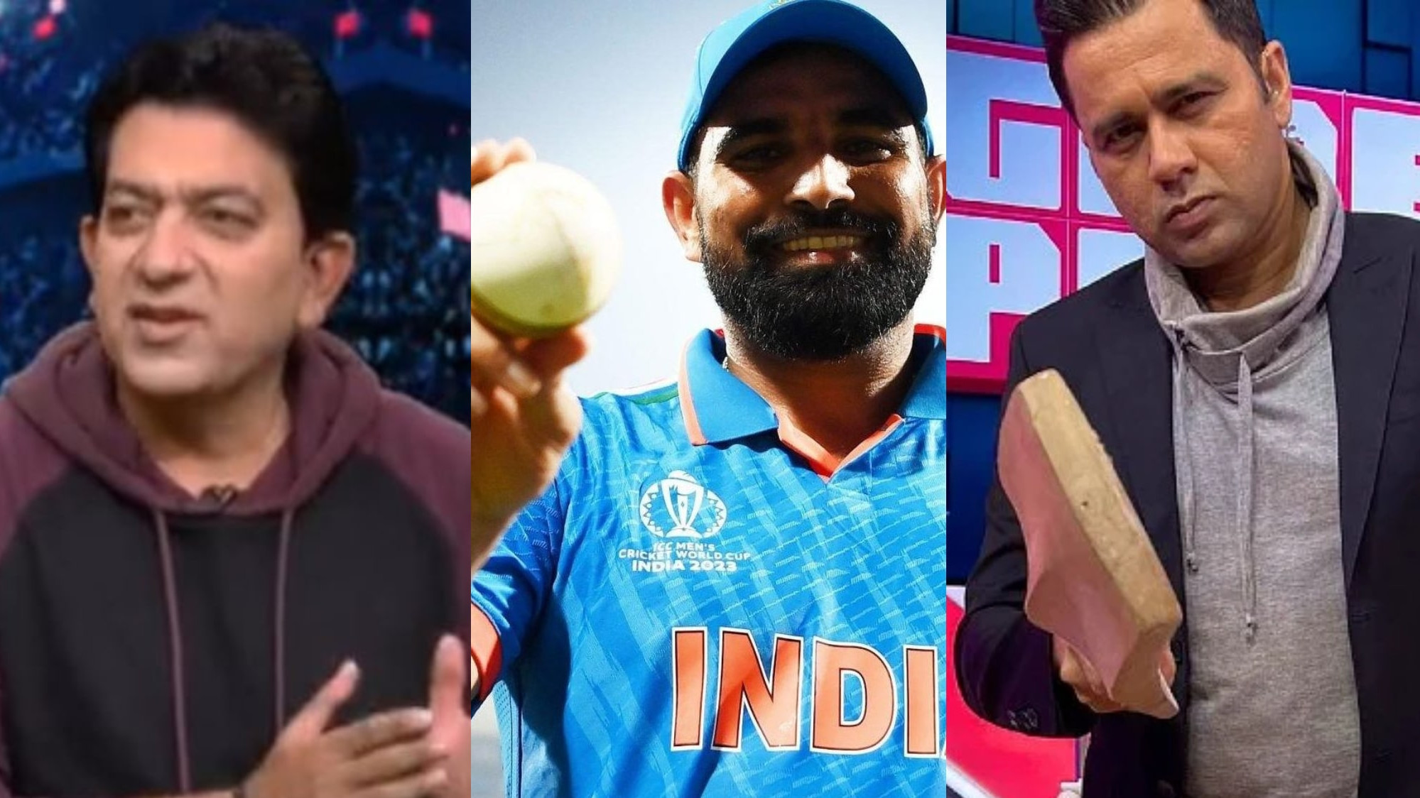 CWC 2023: WATCH- Hasan Raza alleges ICC is giving different balls to Indian bowlers; Aakash Chopra reacts