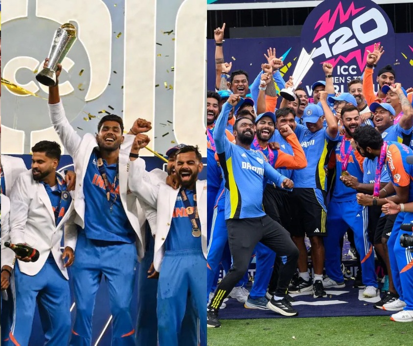 ICC Champions Trophy and T20 World Cup winners India rule the limited overs | Getty