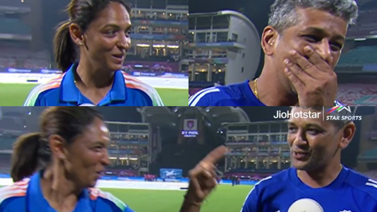 CWC 2025: WATCH- Harmanpreet Kaur reveals how Amol Mazumdar's aggression helped turned things around