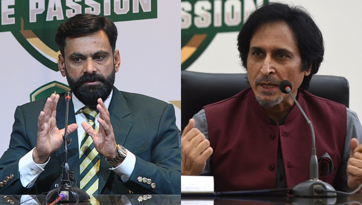 Mohammad Hafeez and Ramiz Raja| Getty Images