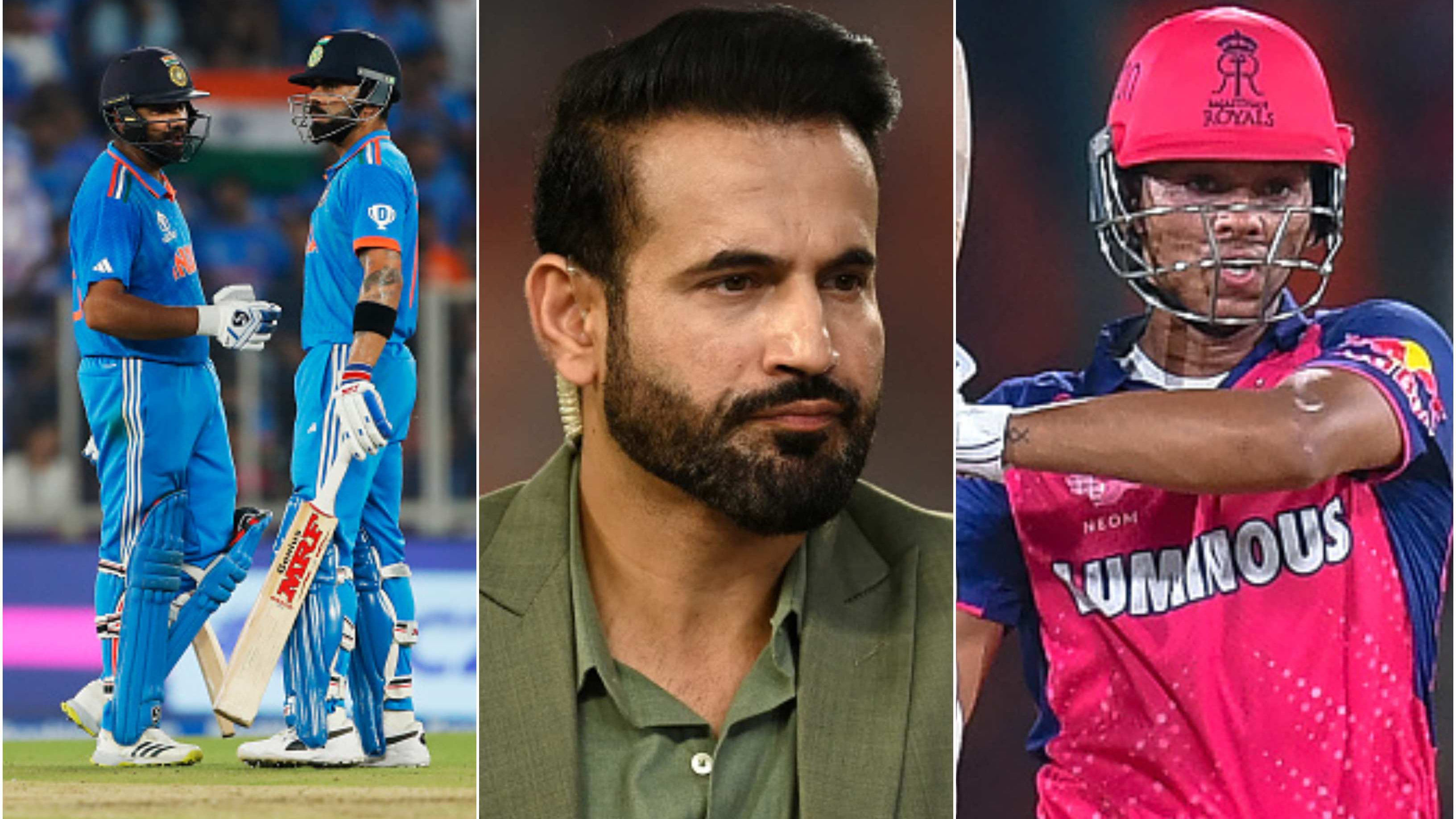 T20 World Cup 2024: Irfan Pathan throws Rohit-Kohli opening suggestion amidst Yashasvi Jaiswal's low scores in ongoing IPL