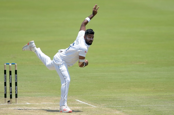 Lahiru Kumara suffered a hamstring injury on Day 3 of first Test | Getty