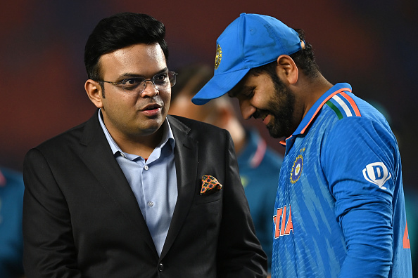 Jay Shah and Rohit Sharma | Getty Images