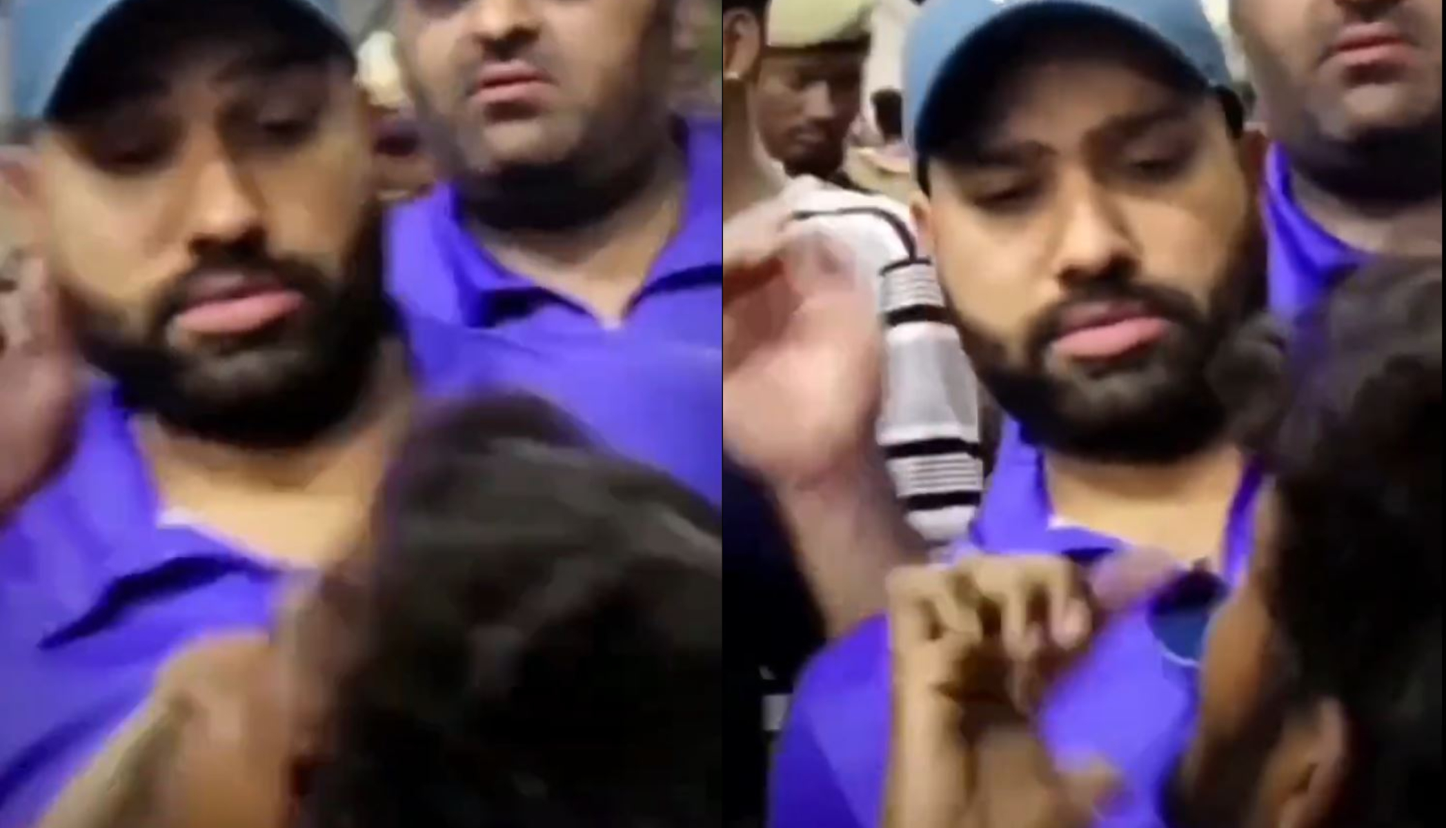 Rohit reacts to an indecent proposal by a fan | Twitter
