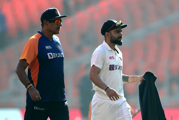 Ravi Shastri and Virat Kohli worked together for 5 years in Team India | Getty