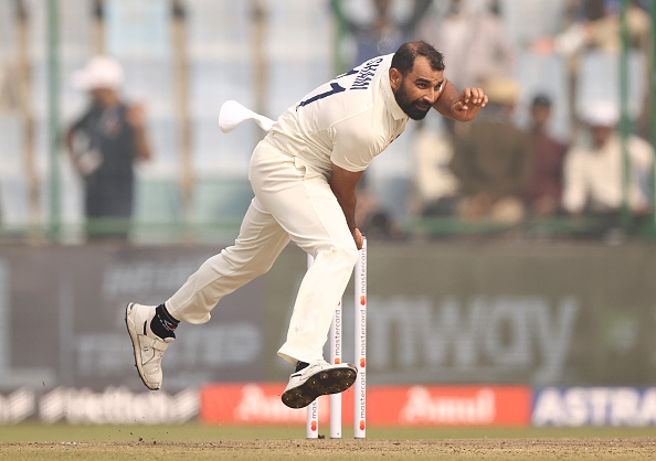 Shami was rested for the third Test in Indore | Getty