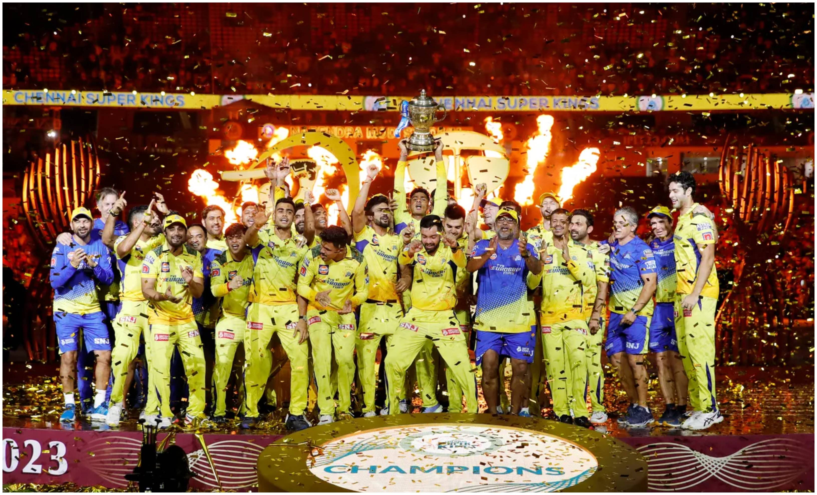 Chennai Super Kings won the IPL 2023 title | BCCI-IPL