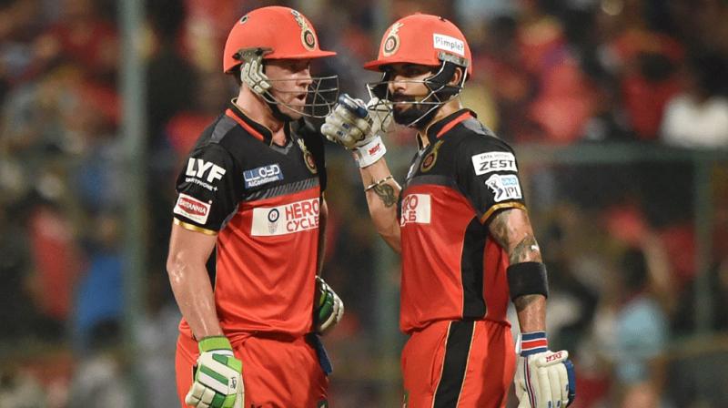 AB de Villiers and Virat Kohli have been RCB's batting mainstays | IANS