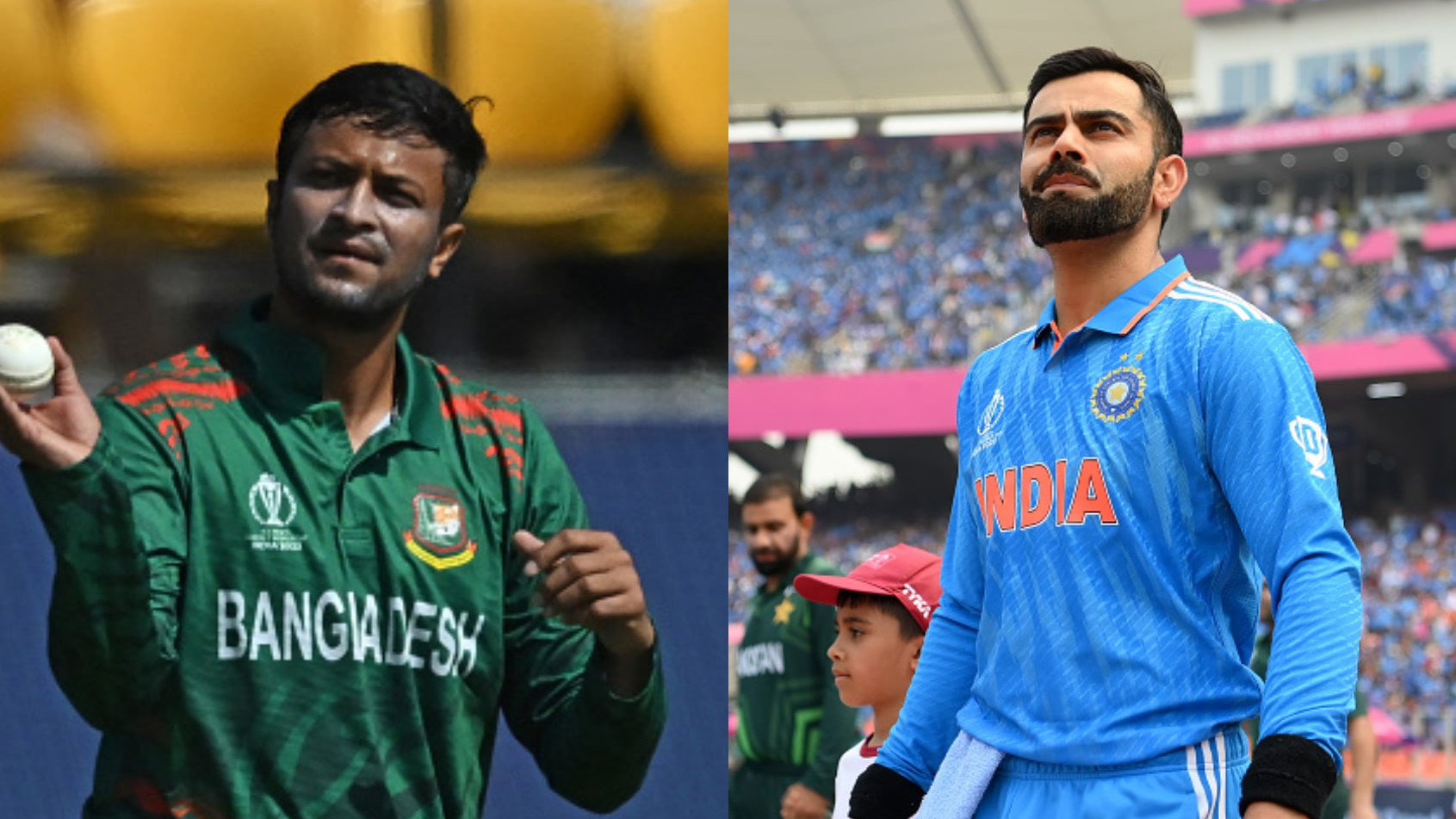 CWC 2023: “No big teams in World Cup”- Virat Kohli; praises Shakib Al Hasan before IND v BAN match