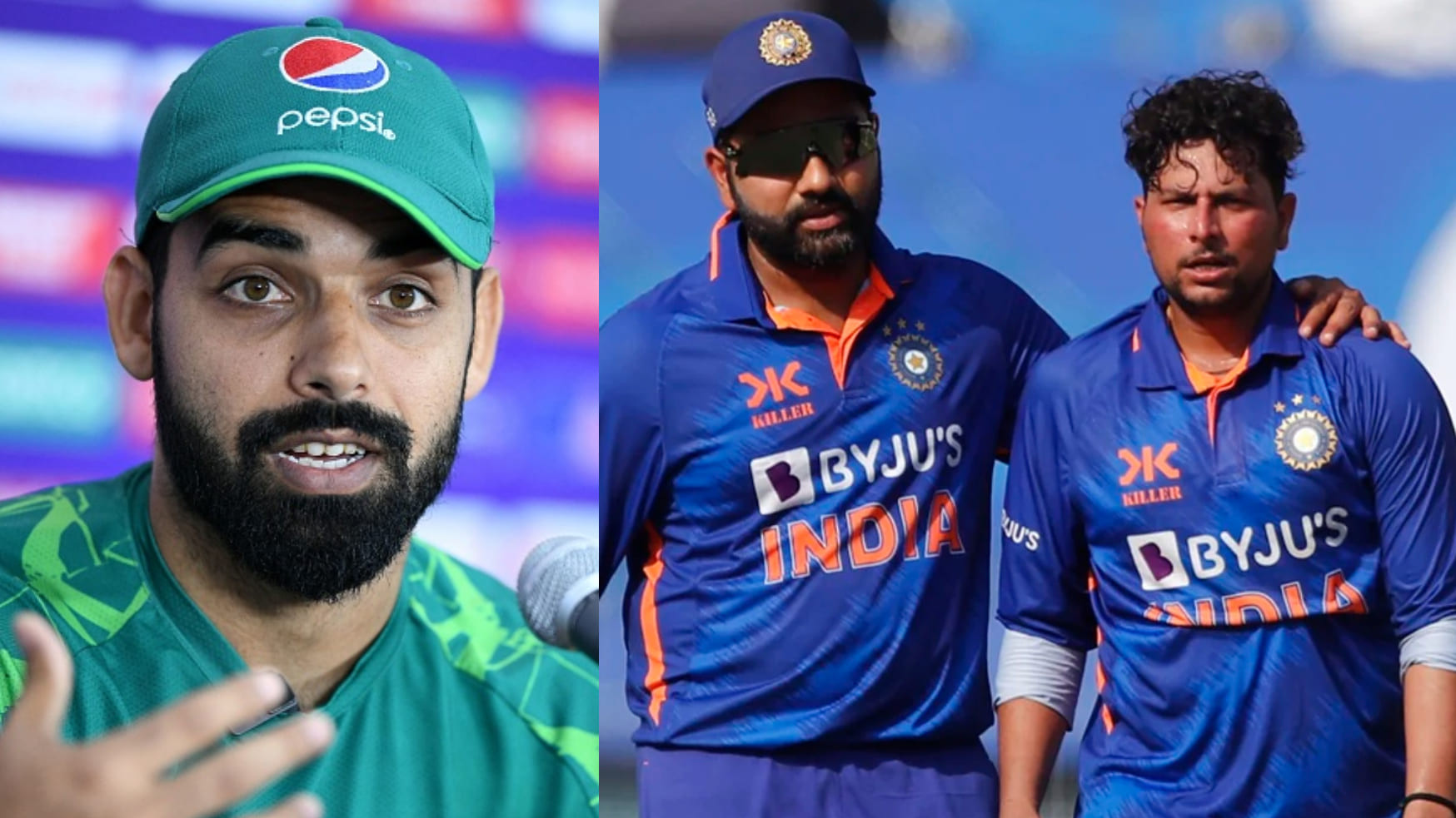CWC 2023: Shadab Khan names Rohit Sharma and Kuldeep Yadav as his favorite players from Team India