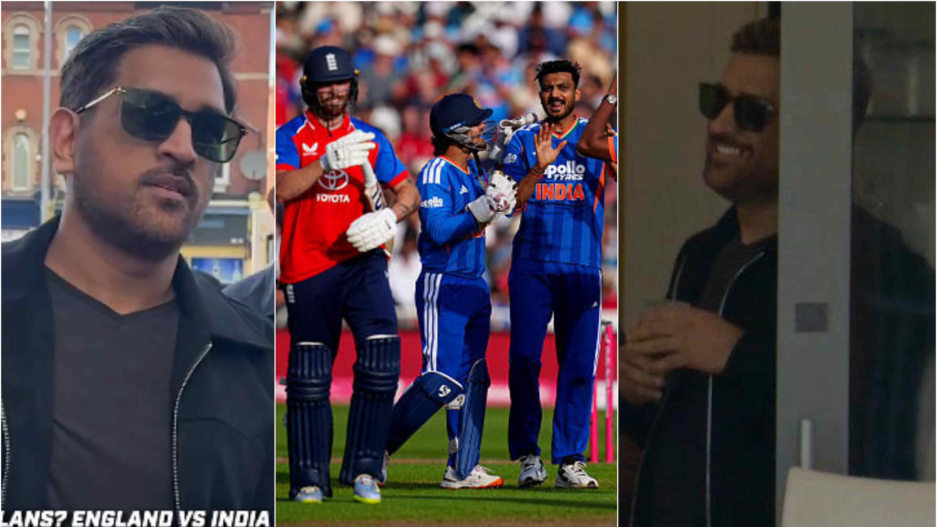 ENG v IND 2026: WATCH – MS Dhoni marks his 45th birthday by attending India-England T20I at Trent Bridge