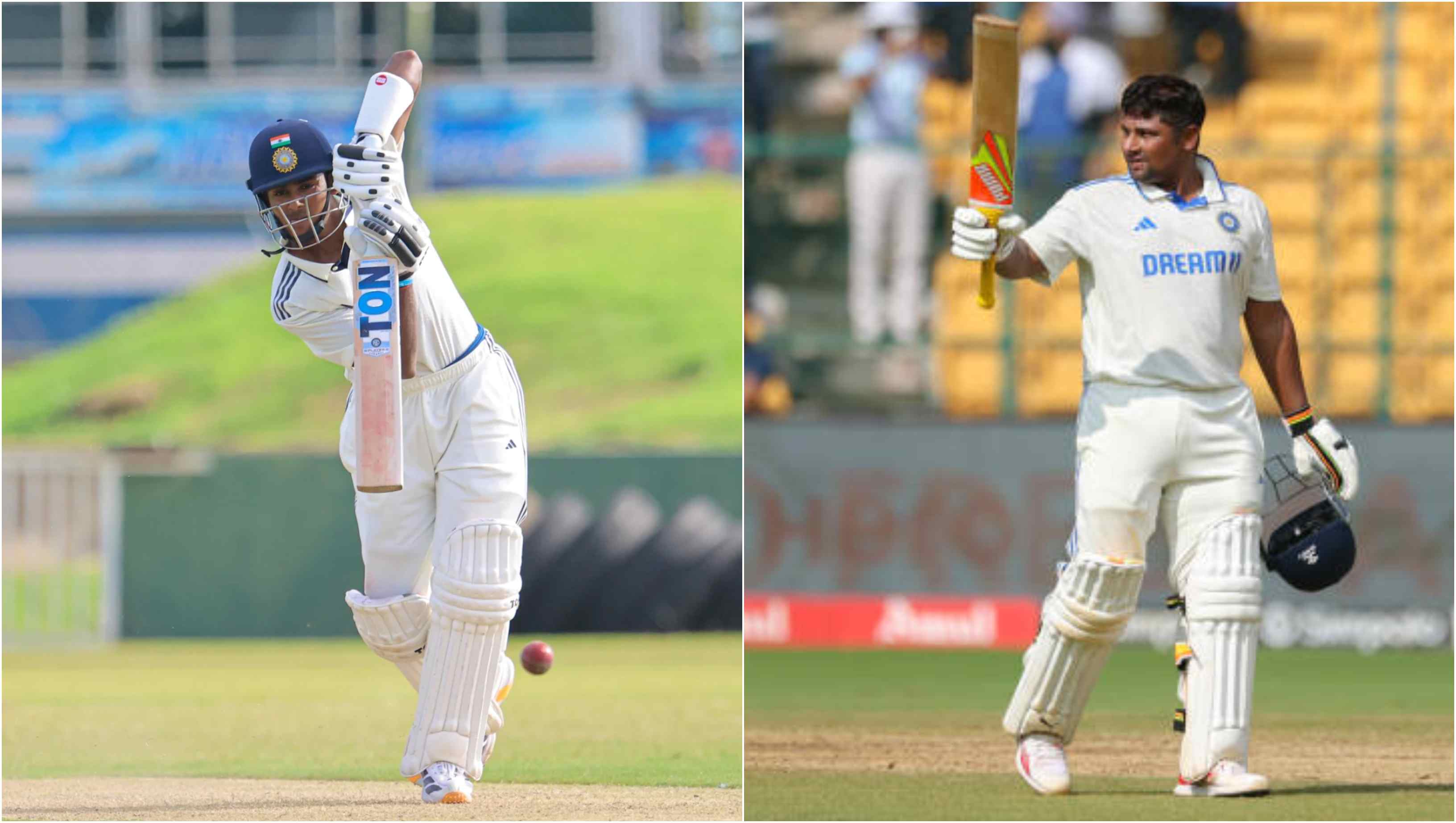 Shaik Rasheed and Sarfaraz Khan | Getty